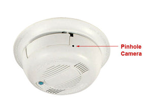 4K UHD P2P WiFi Smoke Detector Horizontal View  Security Camera