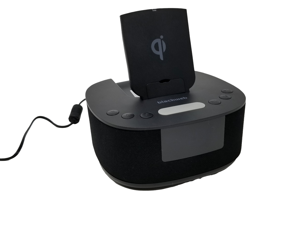 Functional QI Wireless Radio Alarm with Wifi 4K UHD Hidden Nanny Camera