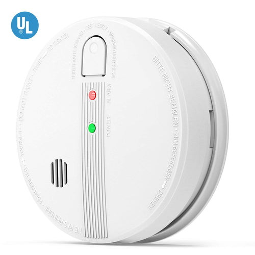 Smoke Detector Security Dual Camera 1080p Hard Wired