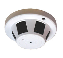 4K UHD P2P WiFi Smoke Detector Adjustable Horizontal View  Security Camera