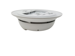 UHD 4k Hardwired WiFi Smoke Detector Camera with Nightvision Side View