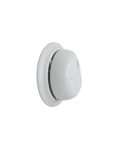UHD 4k Hardwired WiFi Smoke Detector Camera with Nightvision Side View