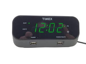 4K UHD P2P Alarm Bedside Clock Wifi Camera with Dual Cameras