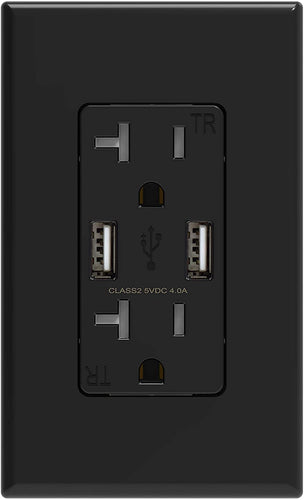 UHD 4k WiFI P2P Functional Outlet USB Charger Camera