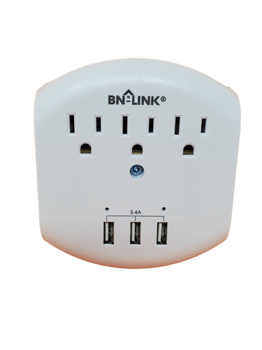 UHD 4k WiFI P2P Surge Protector Outlet Tap USB Charger Camera
