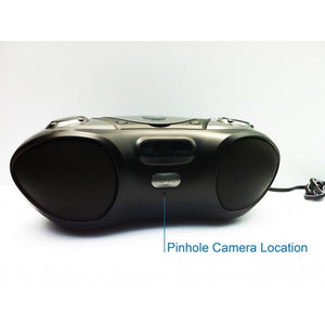 4K UHD P2P WiFi Night Vision Bluetooth Boombox Security Camera